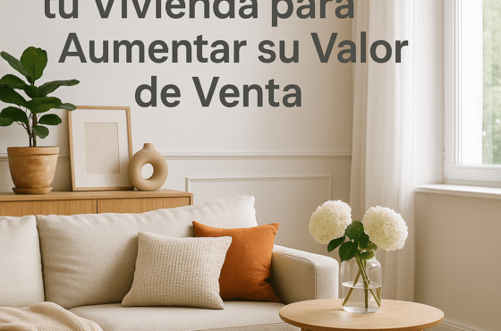 Cómo Preparar tu Vivienda para Aumentar su Valor de Venta